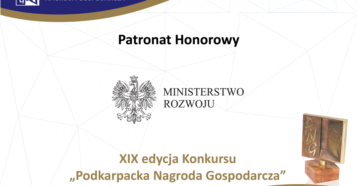 Ministerstwo Rozwoju objęło Patronat honorowy nad XIX edycją Konkursu