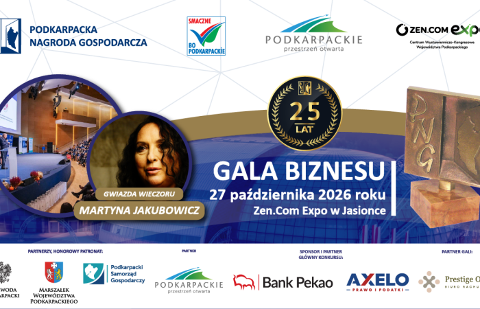 Jubileuszowa Gala Biznesu - 27.10.2026 r.